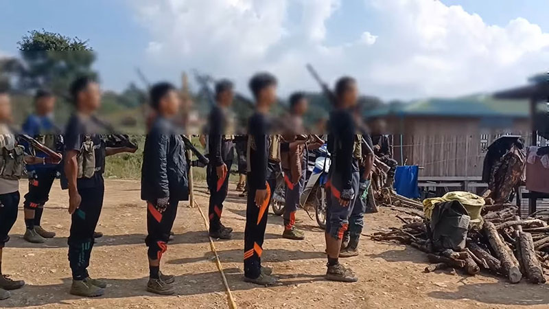 Chin armed group touts training ties to Arakan Army Development